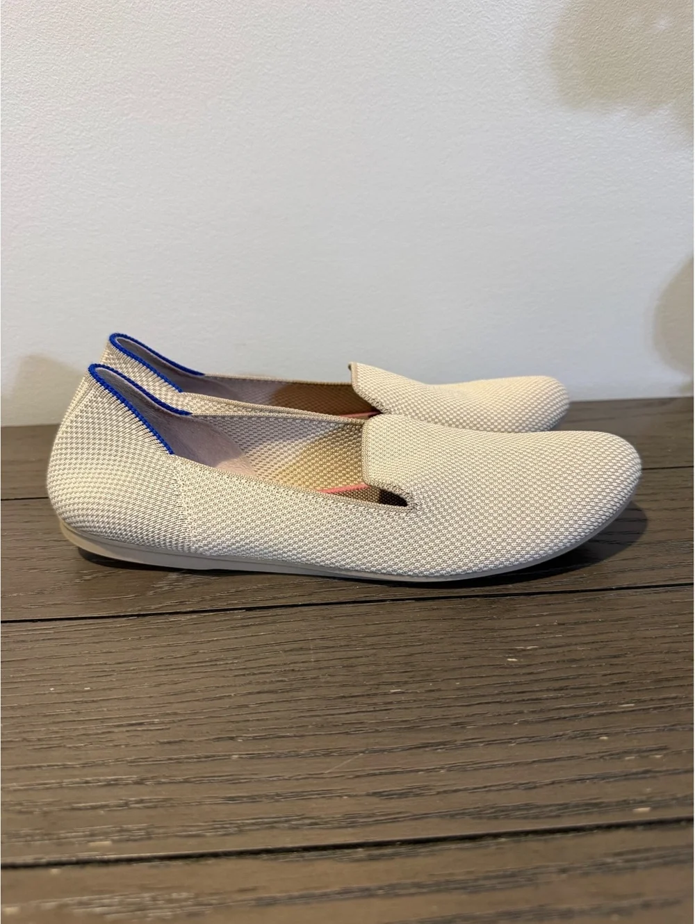 Rothy's Women's Size 9 Cream Slip-On Flats
